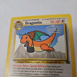 Dragonite 5 Vintage WotC Wizards Black Star Promo Pokemon Card - Image 5