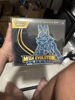 Pokemon TCG Mega Evolution Mega Lucario Elite Trainer Box ETB NEW Factory Sealed - Image 1
