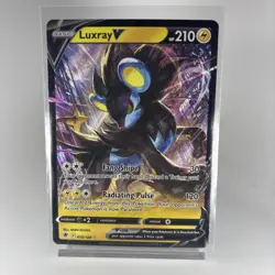 Pokemon TCG Luxray V Sword & Shield Mfg-Astral Radiance 050/189 Holo Ultra Rare - Image 1
