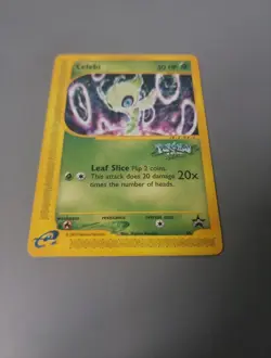 Pokemon Vintage Wizards Black Star Movie Promo Celebi #50 -Pokemon 4 Ever -2002 - Image 2