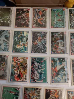 1983 Fleer Team NFL Action Trading card Set (88) VG - Excellent - Image 3