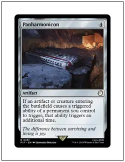1x Panharmonicon, Fallout, Magic the Gathering MTG NM - Image 1