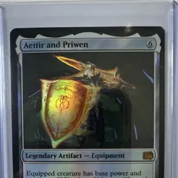 Wizards MTG Aettir and Priwen FFXIV Legendary Artifact Foil 0253 Banys - Image 3