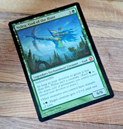 MTG Magic the Gathering Nylea God of the Hunt NM Ungraded English #166 Regular - Image 1