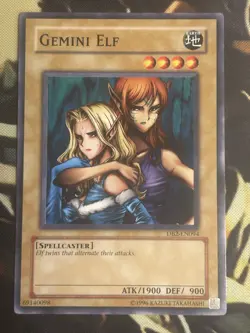 Yugioh: Gemini Elf - DB1-EN094 - Common - LP - Image 1