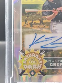 Konnor Griffin 2025 Leaf Baseball Nation Saturday in the park Auto 10/15 - Image 2