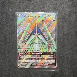 Celesteela GX (Full Art) 144/156 Sm-Ultra Prism Holo Ultra Rare Pokemon TCG - Image 1