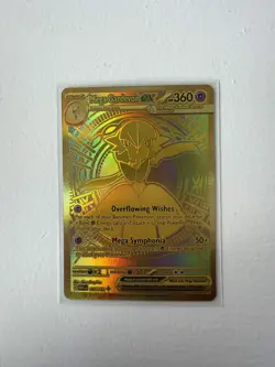 Pokemon TCG Mega Gardevoir EX Holo Gold Hyper Rare 187/132 Mega Evolution - Image 1