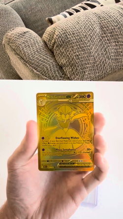 Pokemon TCG Mega Gardevoir EX Holo Gold Hyper Rare 187/132 Mega Evolution - Image 2