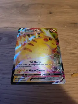 Pokemon TCG Pikachu VMAX SWSH Black Star Promos SWSH286 Holo Promo - Image 1