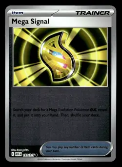 Pokemon Mega Signal #193/217 tcg Near Mint or Better - Image 1