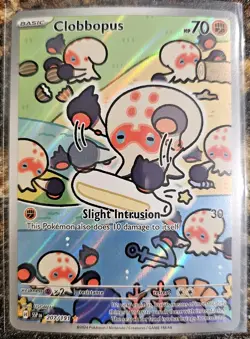 Pokemon 2024 Surging Sparks Clobbopus 207 NM or Better - Image 1