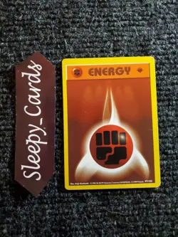 Fighting Energy 97/102 1st Edition Base Set Shadowless 1999 Pokemon NM - Image 1