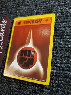 Fighting Energy 97/102 1st Edition Base Set Shadowless 1999 Pokemon NM - Image 2