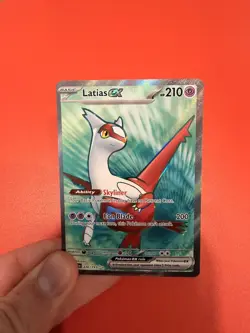 Pokemon TCG Latias EX Surging Sparks 220/191 Full Art Ultra Rare NM - Image 1