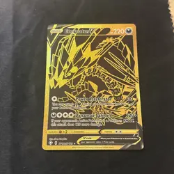Pokemon TCG Eternatus V SV121/SV122 Shining Fates Gold Secret Rare Holo - Image 1
