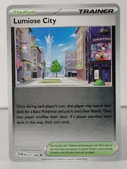 Lumiose City - Reverse Holo - Perfect Order #077 - Pokemon - NM -W - Image 1