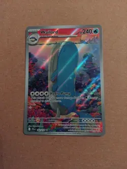 Pokemon TCG Journey Together Wailord Illustration 162/159 Near Mint Condition - Image 1
