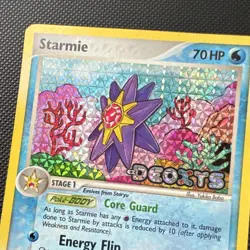 Pokemon Starmie 48/107 EX Deoxys Stage 1 70 HP Uncommon Reverse Holo English - Image 2