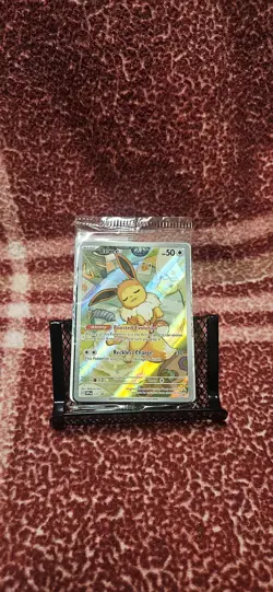Eevee Pokemon Prismatic Evolutions Promo SVP 173 Sealed In Hand FAST SHIP NM/M - Image 2