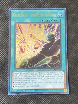 YuGiOh! Magia Magic - Thunder of Judgment BLMM-EN047 Ultra Rare 1st Edition NM - Image 1