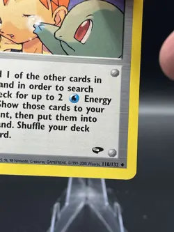 (NM) Misty's Tears 118/132 Uncommon 1st ed Gym Challenge Pokemon - Image 5