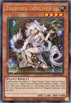 Traptrix Genlisea - Limited The Lost Art Promotion NM YuGiOh - Image 1