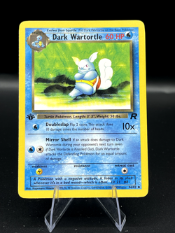(NM) Dark Wartortle 1st ed Team Rocket 46/82 Unlimited Pokemon 317c-20 - Image 3
