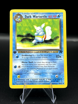 (NM) Dark Wartortle 1st ed Team Rocket 46/82 Unlimited Pokemon 317c-20 - Image 5