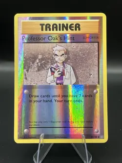 (LP) Professor Oak's Hint Reverse Holo 84/108 XY Evolutions Pokemon TCG 330a-24 - Image 1