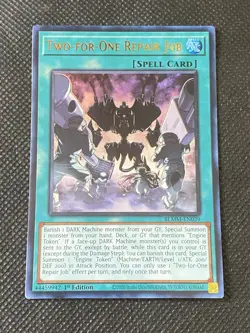 YuGiOh! - Two-for-One Repair Job BLMM-EN029 Ultra Rare 1st Edition Near Mint - Image 1