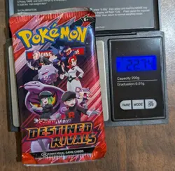 Destined Rivals Booster Pack - Heavy 22.74g - Pokemon Scarlet & Violet - Rocket - Image 1