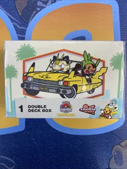 Pokemon TCG: World Championship Anaheim 2025 Double Deck Box Pikachu Meowth - Image 1
