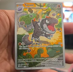 Pokemon Tyrunt 070 Black Star Promo Perfect Order MEP Holo NM Raw - Image 1