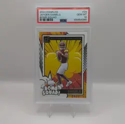 Panini Donruss 2024 Bomb Squad Rookie Jayden Daniels #29 PSA 10 Commanders - Image 1