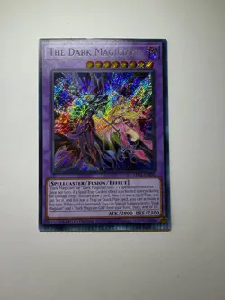 Yugioh - The Dark Magicians - Secret - Limited - LDS3-EN090 - CRIMPED - Image 1