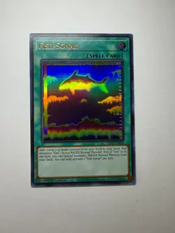 Yugioh - Fish Sonar - Ultra - 1st - LED9-EN020 - NM - Image 1