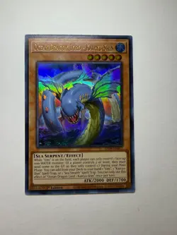 Yugioh - Ocean Dragon Lord - Kairyu-Shin - Ultra - 1st - LED9-EN017 - NM - Image 1