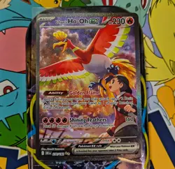 Pokemon TCG Ethan's Ho-Oh EX Sir 230/182 Destined Rivals Mint/Nm Condition - Image 1