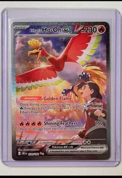 Pokemon TCG Ethan's Ho-Oh EX Sir 230/182 Destined Rivals Mint/Nm Condition - Image 3