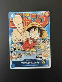 2024 ONE PIECE CHAMPIONSHIP 2023 (CS) EVENT PACK #033 MONKEY D. LUFFY - Image 1