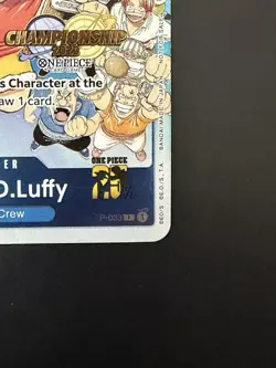 2024 ONE PIECE CHAMPIONSHIP 2023 (CS) EVENT PACK #033 MONKEY D. LUFFY - Image 4