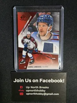 2023-24 SP Game Used Jersey Gabriel Landeskog #84 Avalanche - Image 1