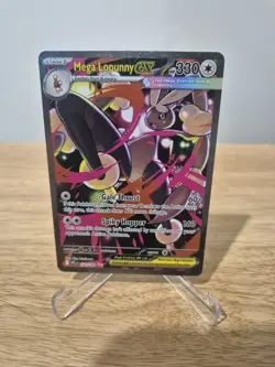 Mega Lopunny ex 128/094 Special Illustration Rare Phantasmal Flames Pokemon NM - Image 1