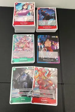 One Piece A Fist Of Divine Speed Card Lot Bundle Mixed Cards Lot Great Value - Image 1