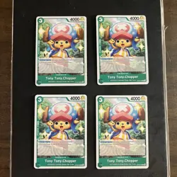 4X One Piece Card Game Tony Tony.Chopper OP09-029 Common NM - Image 1