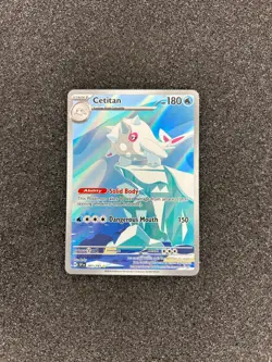 Pokemon Card TCG - Cetitan 201/191 Illustration Rare Surging Sparks Near Mint - Image 1