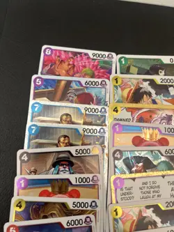 One Piece OP-10 Rare And Leader Card Lot Royal Blood 40 Cards - Image 2
