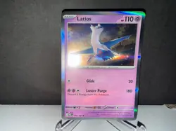 2023 Pokemon TCG Latios 073 Paradox Rift Holo Rare Card NM+ - Image 1
