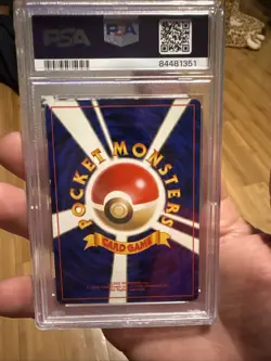Pokemon PROMO Typhlosion #157 Premium File 1, Neo JP PSA 8 ( MOUTH SWIRL ) - Image 4